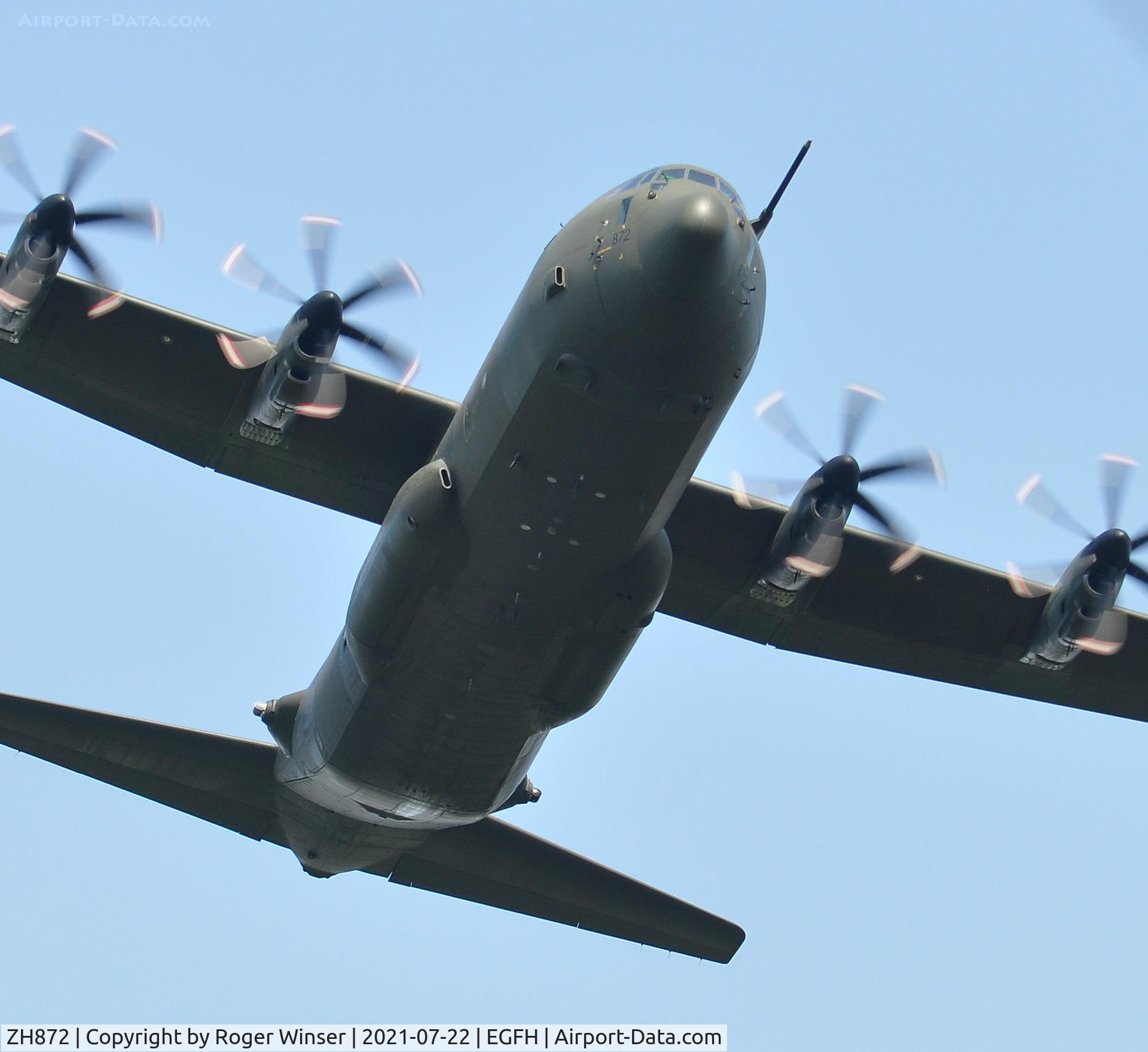 ZH872, 1997 Lockheed Martin C-130J-30 Hercules C.4 C/N 382-5456, RAF Hercules coded 872.