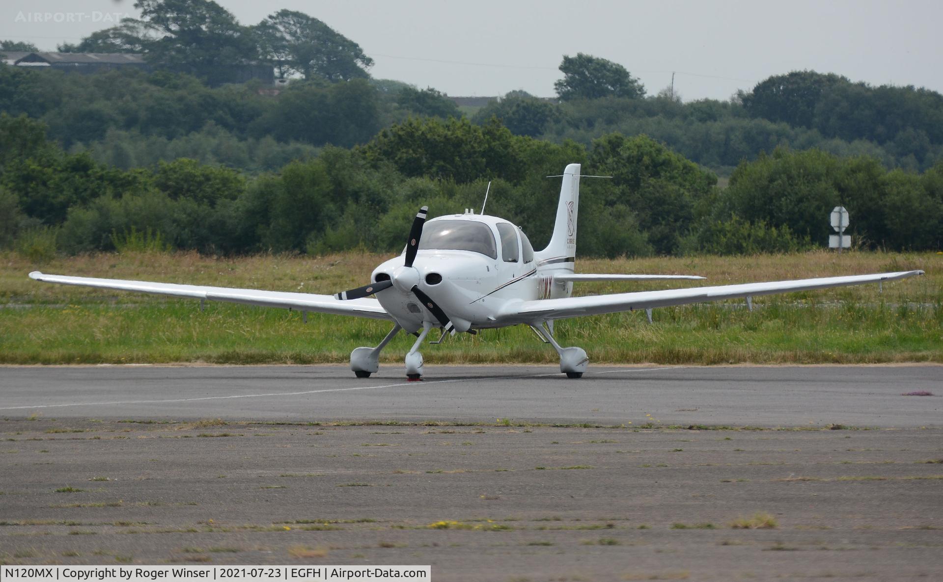 N120MX, 2015 Cirrus SR20 C/N 2281, Visiting SR20.