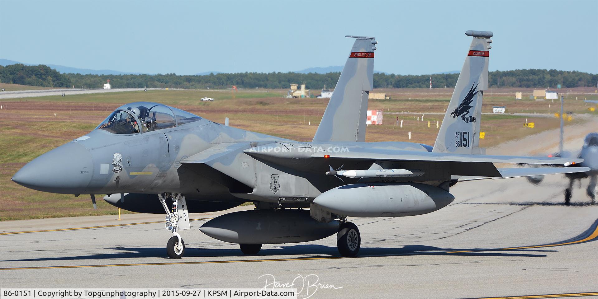 86-0151, 1986 McDonnell Douglas F-15C Eagle C/N 0998/C379, EAGLE Flight
