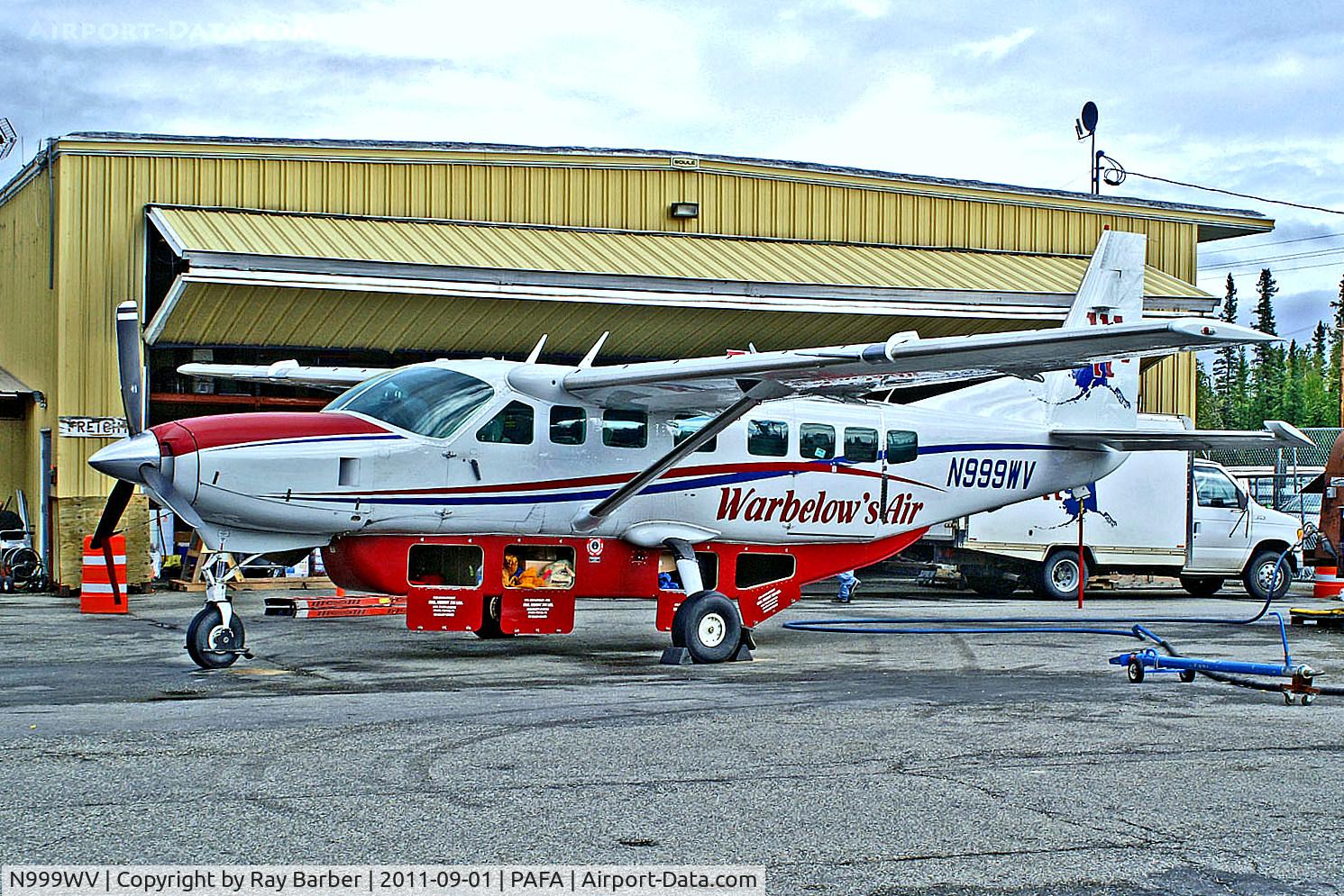 N999WV, Cessna 208B C/N 208B2082, N999WV   Cessna 208B [208B-2082] (Warbelow's Air) Fairbanks Int'l~N 01/09/2011
