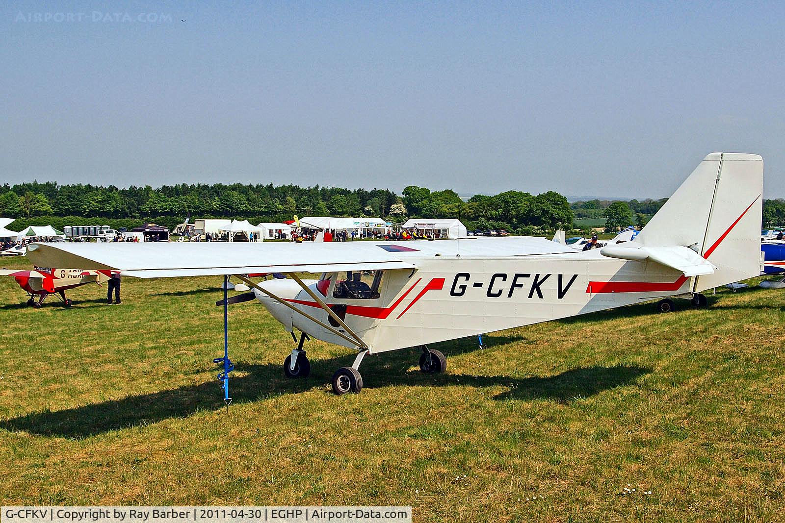 G-CFKV, 2008 ICP MXP-740 Savannah VG Jabiru C/N BMAA/HB/579, G-CFKV   ICP MXP-740 Savannah VG Jabiru(1) [BMAA/HB/579] Popham~G 30/04/2011