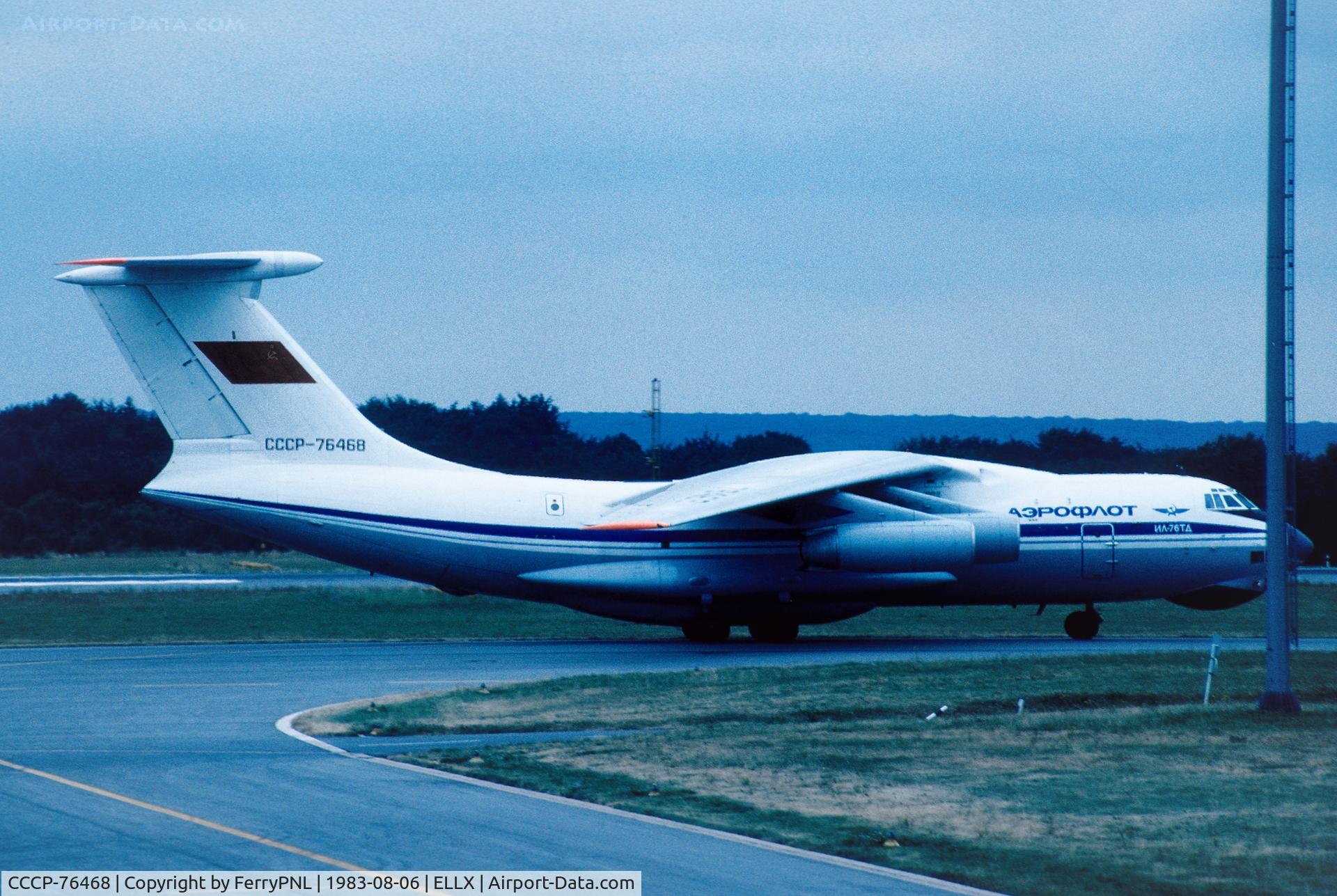 CCCP-76468, 1983 Ilyushin Il-76TD C/N 23441195, Aeroflot Il76