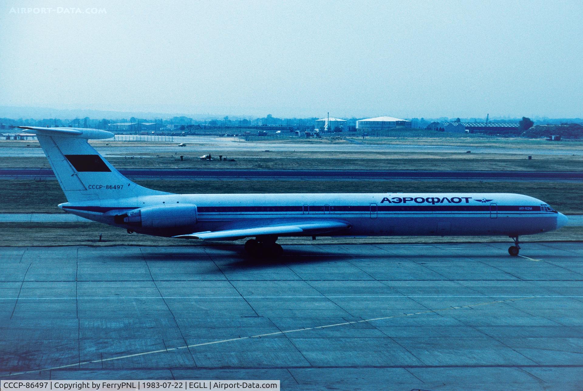 CCCP-86497, Ilyushin IL-62M C/N 1931253, Aeroflot Il62