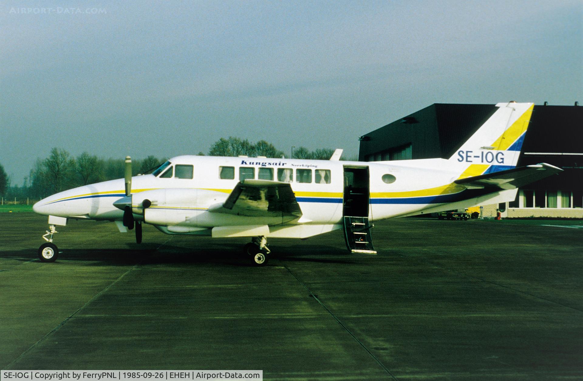 SE-IOG, 1969 Beech 99 Airliner C/N U-124, Kungsair Be99