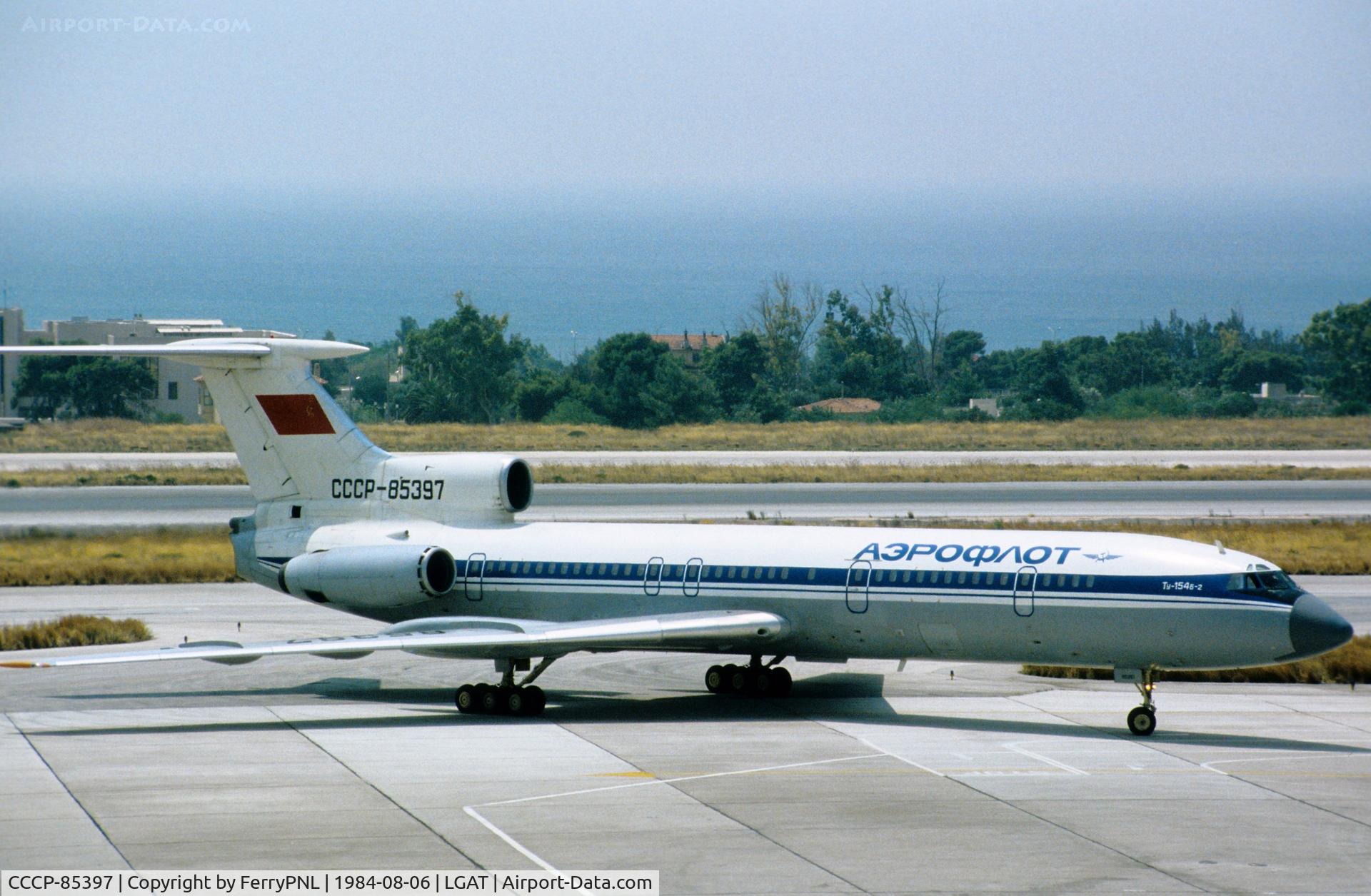 CCCP-85397, Tupolev Tu-154B2 C/N 80A397, Aeroflot TU154
