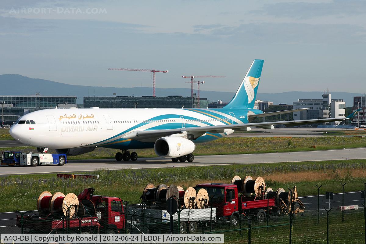 A4O-DB, 2009 Airbus A330-343 C/N 1044, at fra