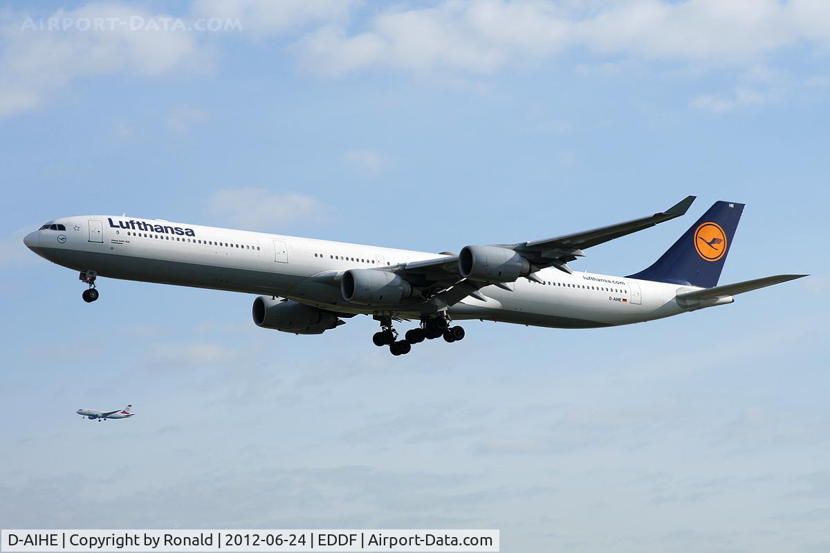 D-AIHE, 2003 Airbus A340-642 C/N 540, at fra