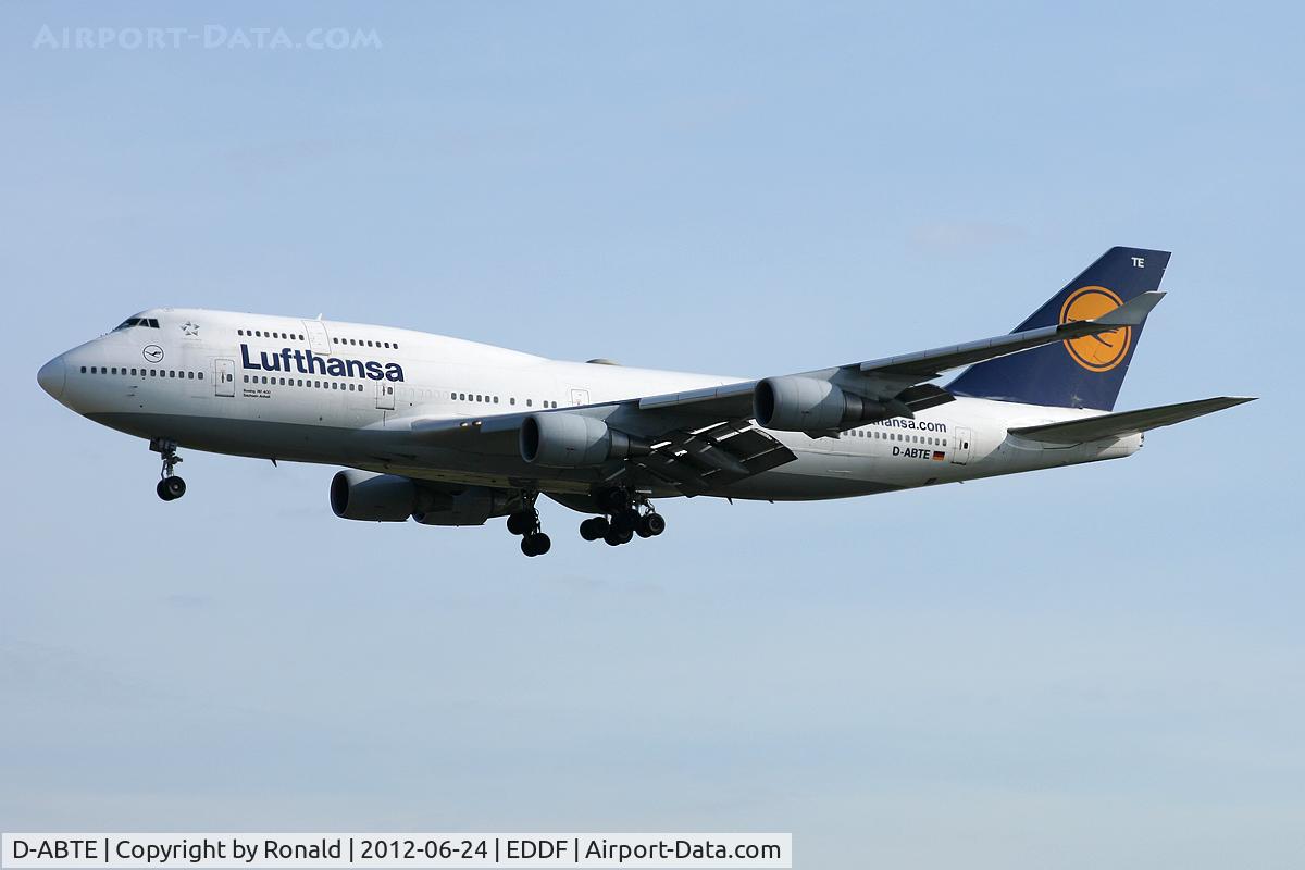 D-ABTE, 1991 Boeing 747-430M C/N 24966, at fra