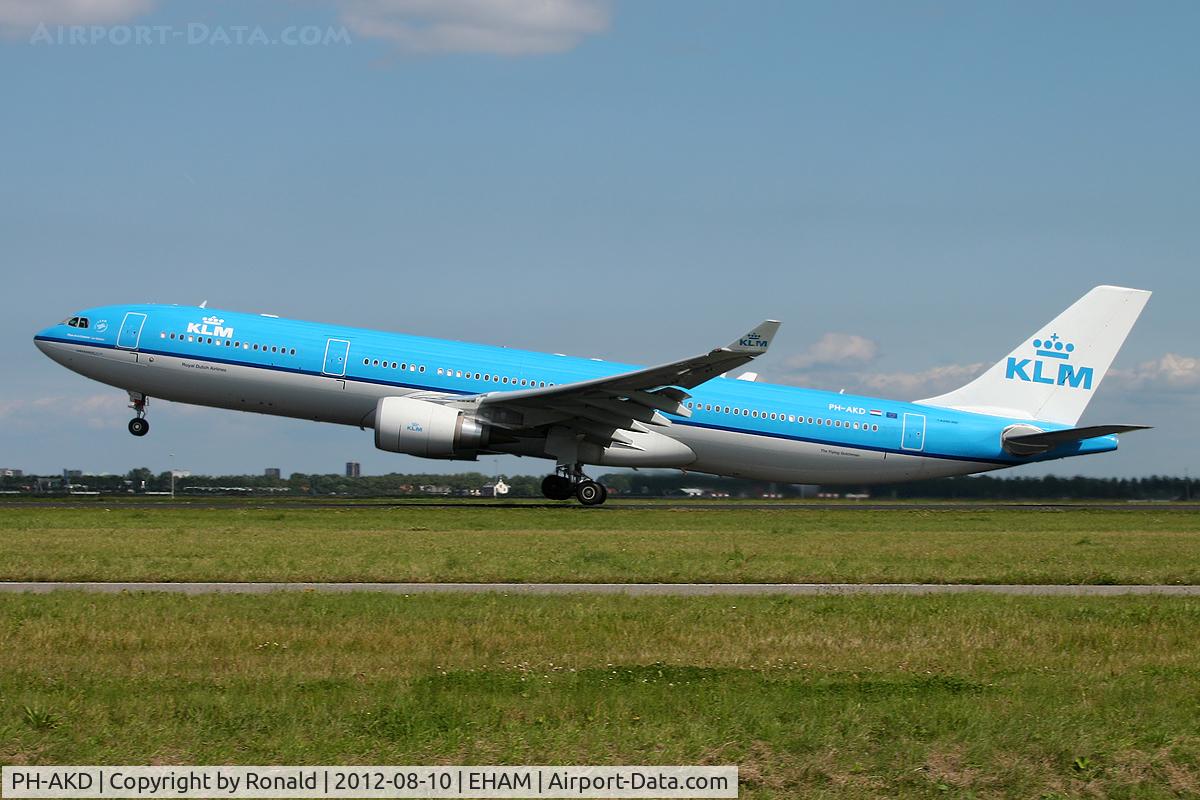 PH-AKD, 2012 Airbus A330-303 C/N 1300, at spl