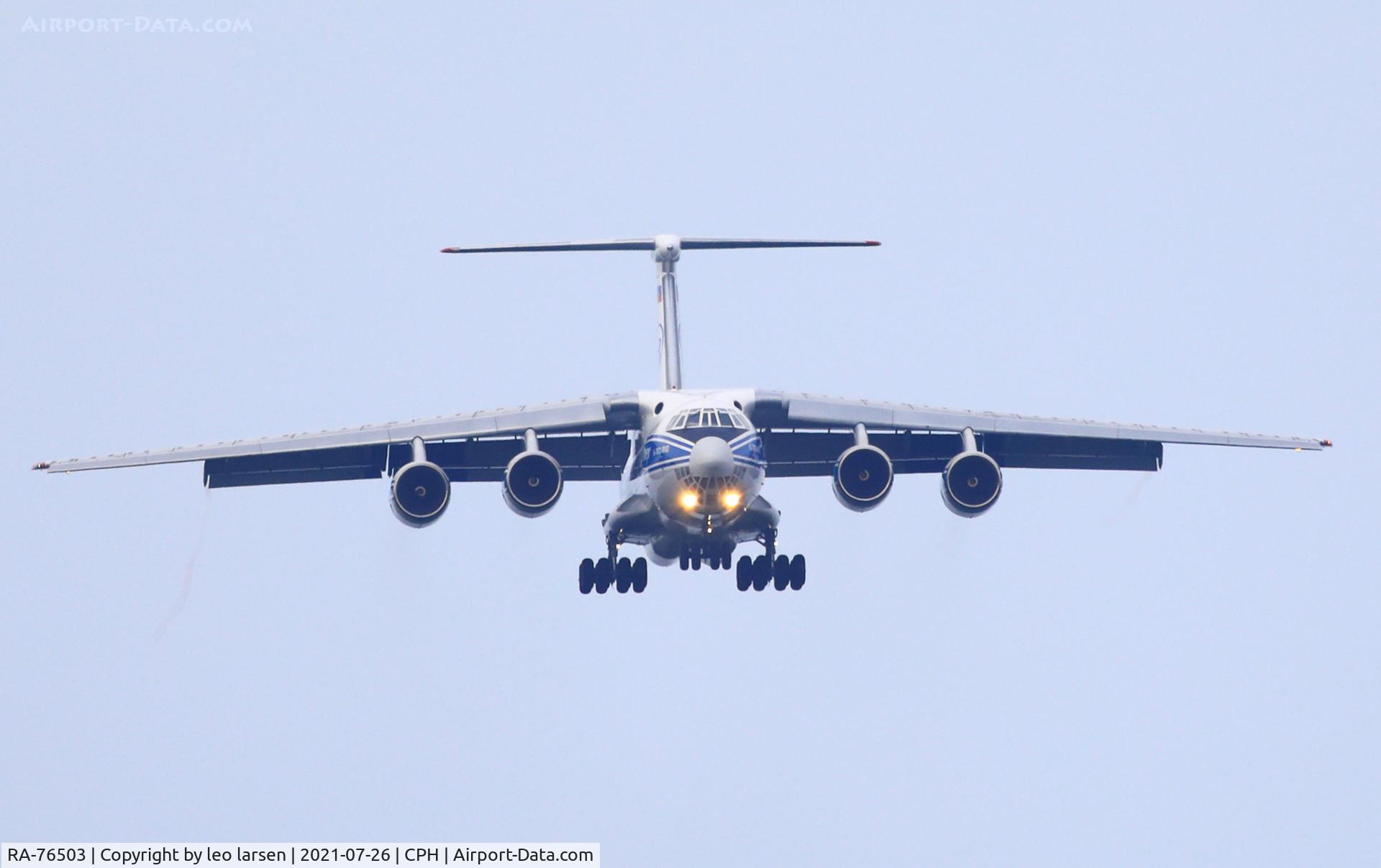 RA-76503, 2011 Ilyushin IL-76TD-90VD C/N 2093422748, Copenhagen 26.7.2021 on approach to R-04L