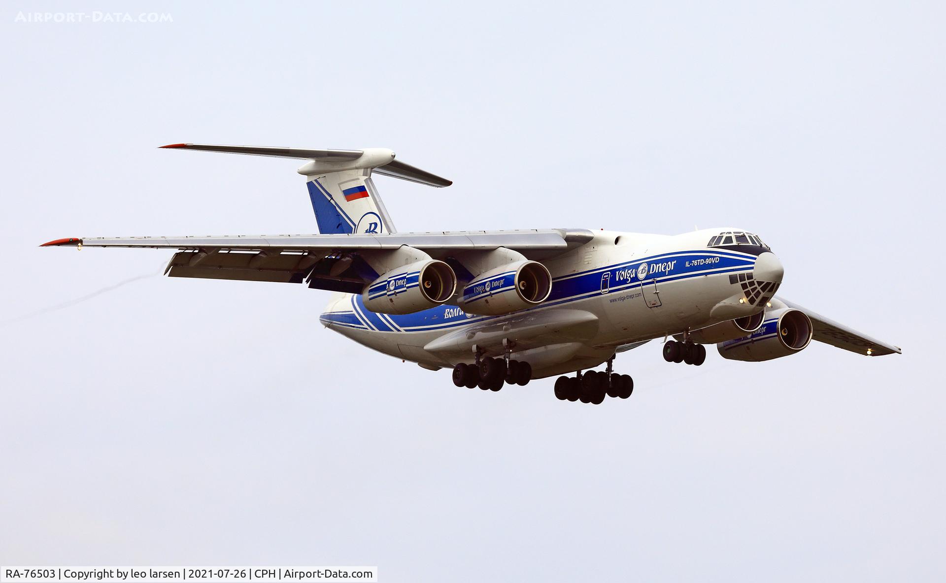 RA-76503, 2011 Ilyushin IL-76TD-90VD C/N 2093422748, Copenhagen 26.7.2021