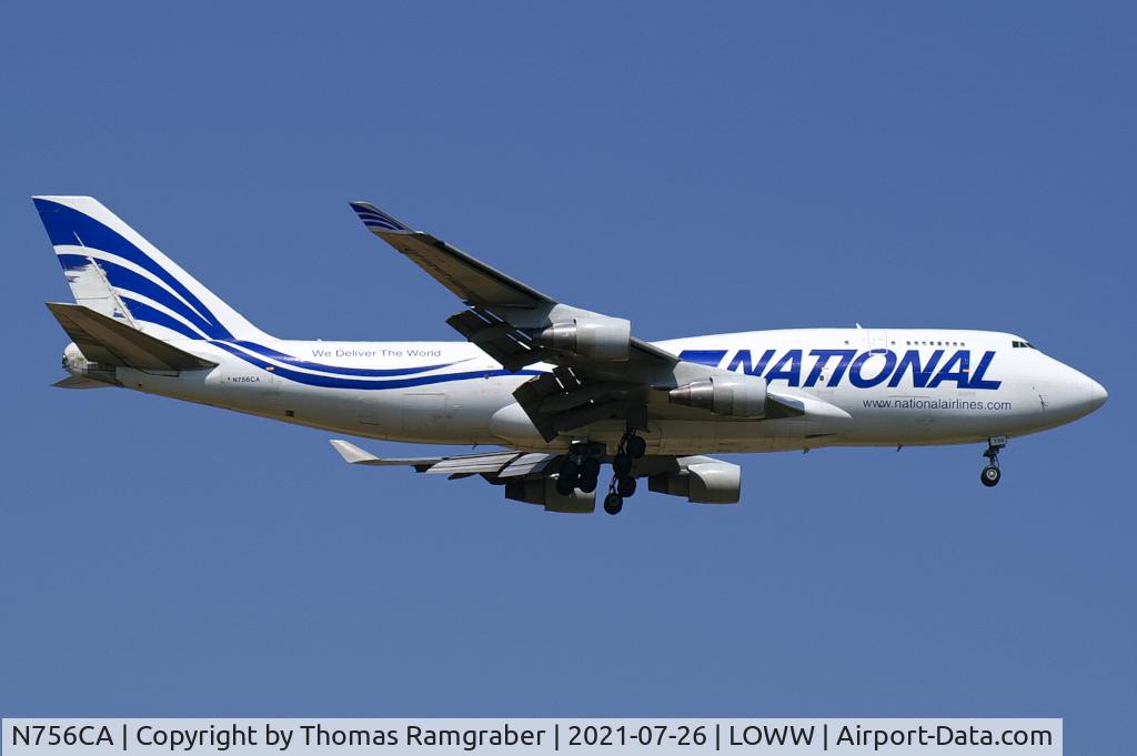 N756CA, 1992 Boeing 747-412/BCF C/N 26547, National Airlines Boeing 747-412(BCF)