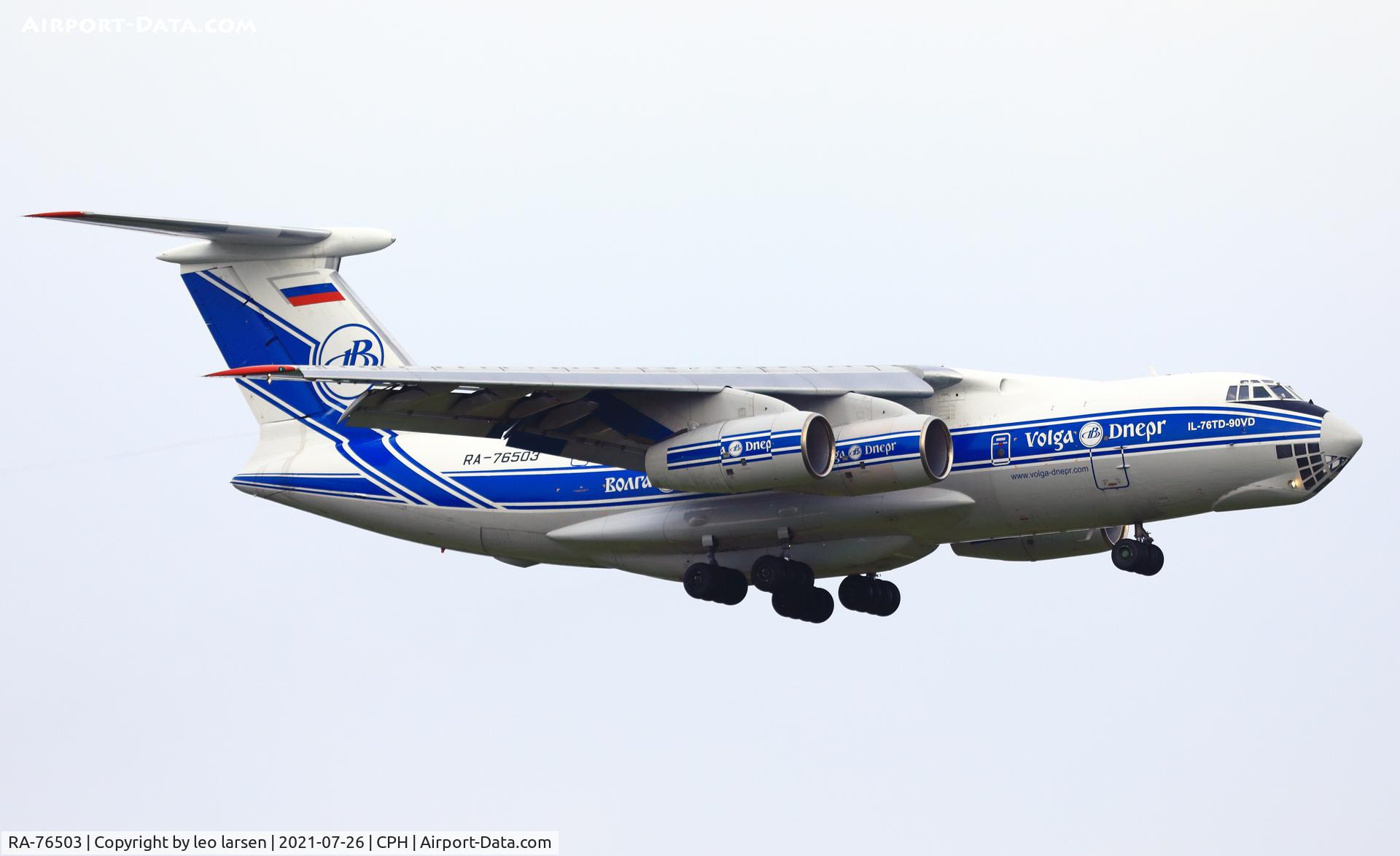 RA-76503, 2011 Ilyushin IL-76TD-90VD C/N 2093422748, Copenhagen 26.7.2021