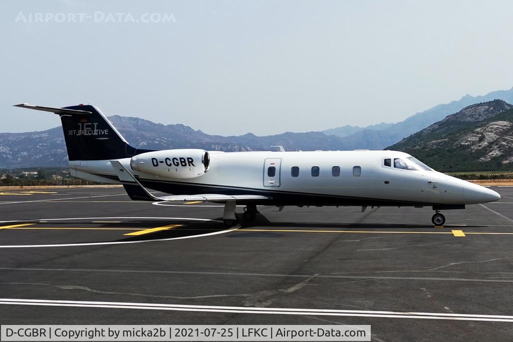 D-CGBR, 1985 Learjet 55 C/N 55-122, Parked