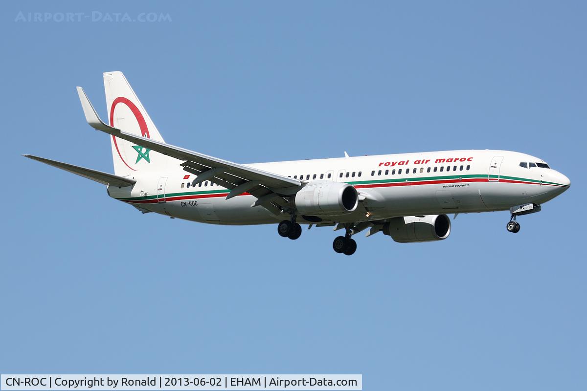 CN-ROC, 2005 Boeing 737-8B6 C/N 33061, at spl