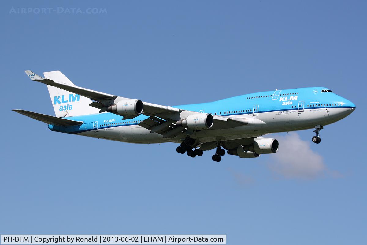 PH-BFM, 1992 Boeing 747-406BC C/N 26373, at spl