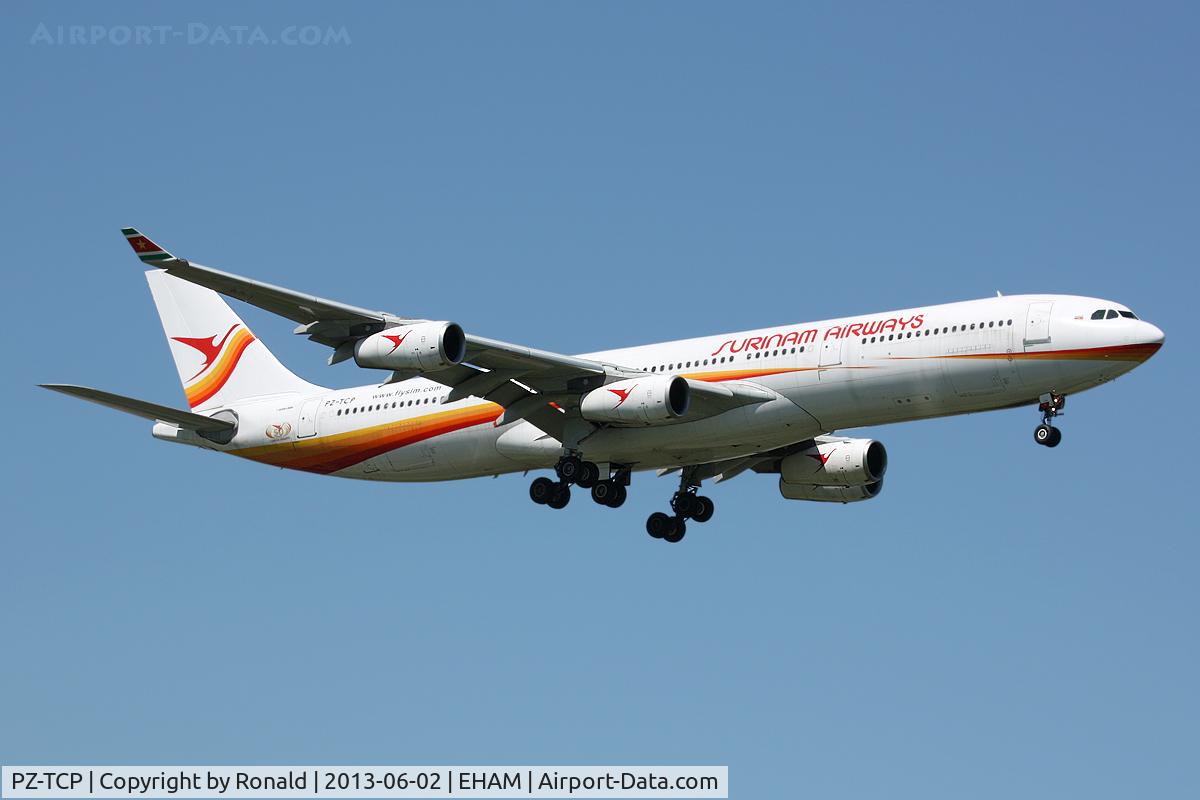 PZ-TCP, 1994 Airbus A340-312 C/N 049, at spl