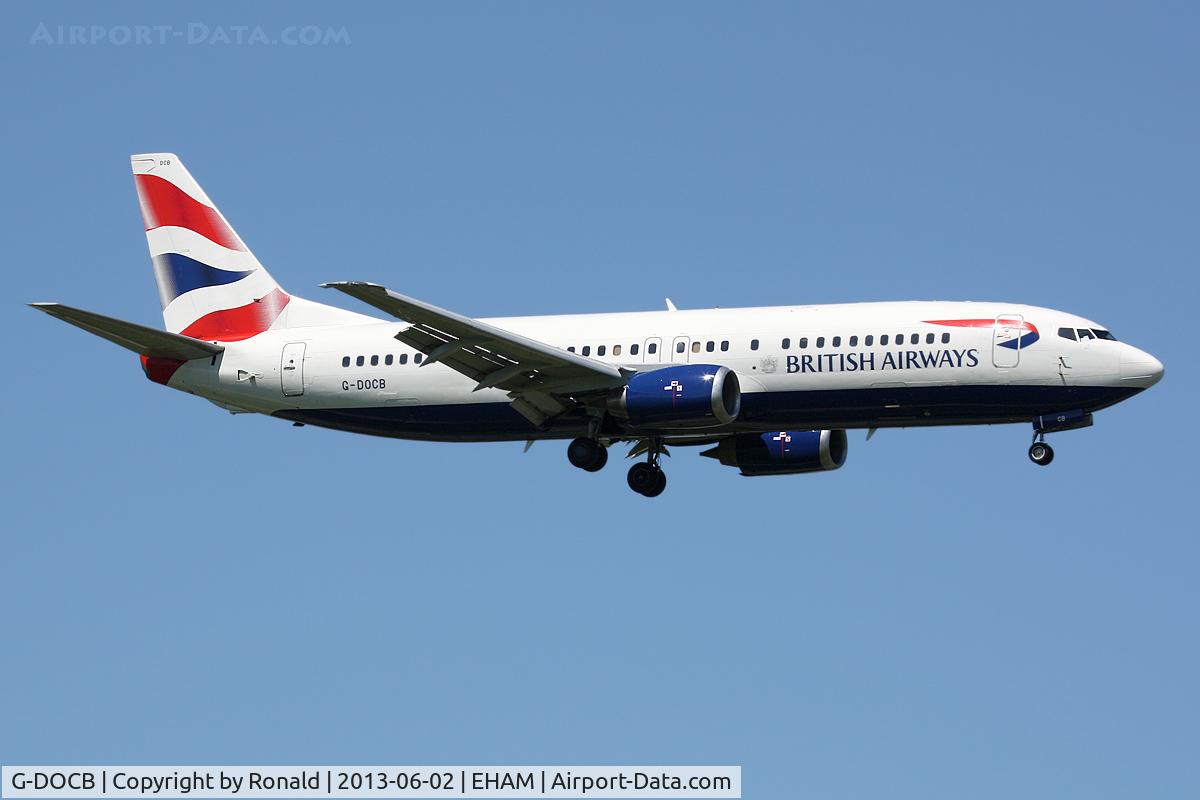 G-DOCB, 1991 Boeing 737-436 C/N 25304, at spl