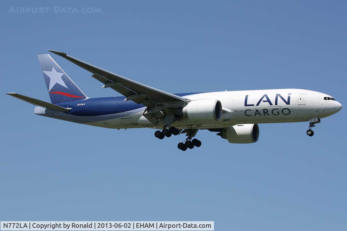N772LA, 2009 Boeing 777-F6N C/N 37708, at spl