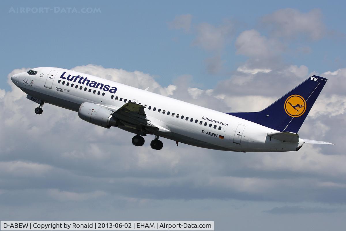 D-ABEW, 1995 Boeing 737-330 C/N 27905, at spl