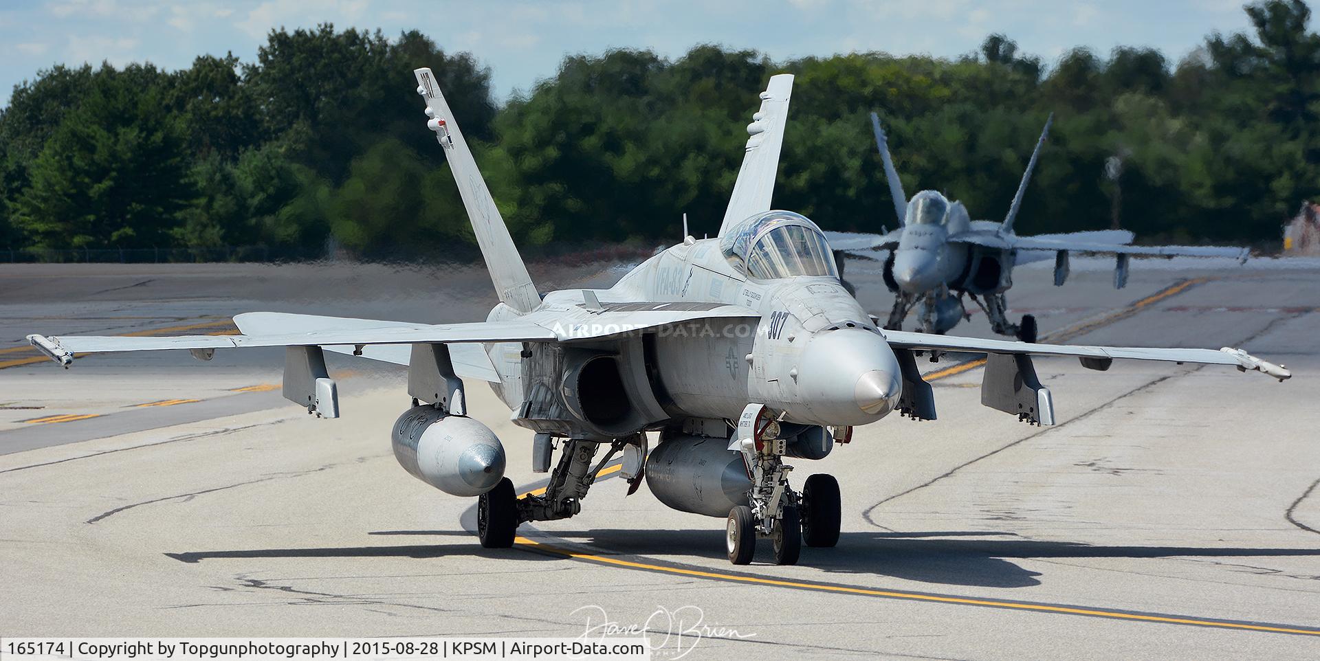 165174, McDonnell Douglas F-18C Hornet C/N 1292/C399, Back when she was with VFA-83, now with Marine Unit VMFA-312