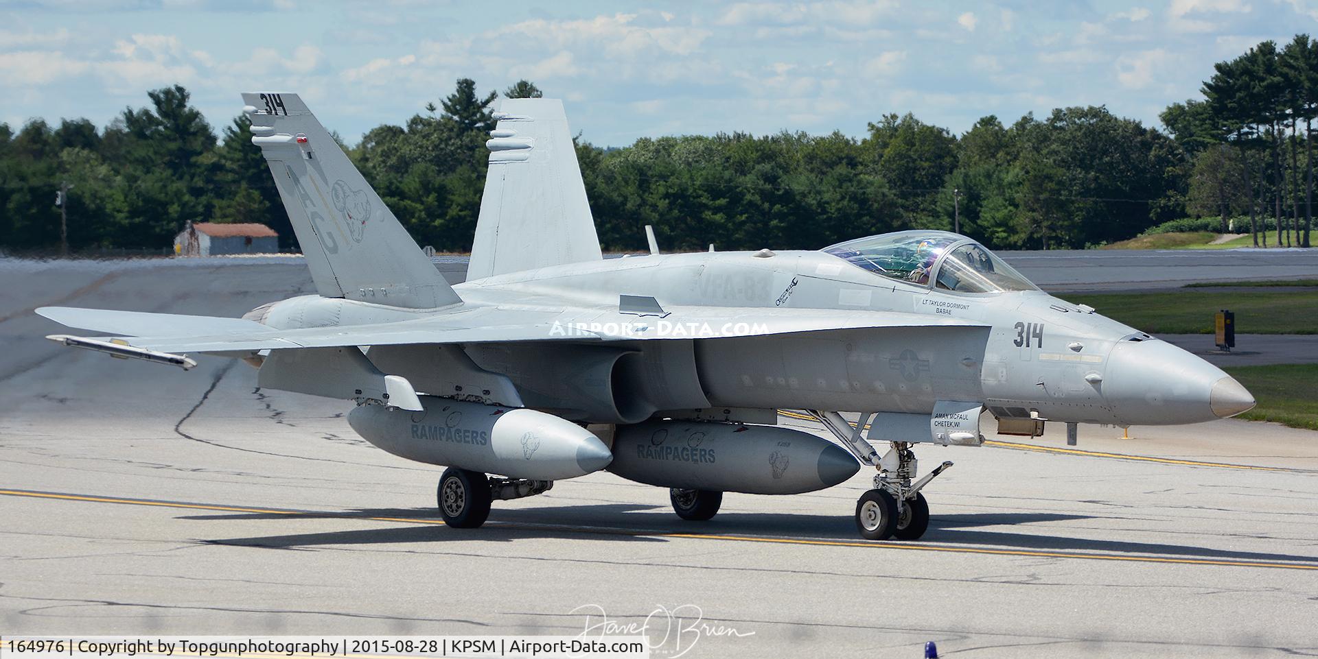 164976, McDonnell Douglas F/A-18C Hornet C/N 1279/C391, Back when it was with the VFA-83