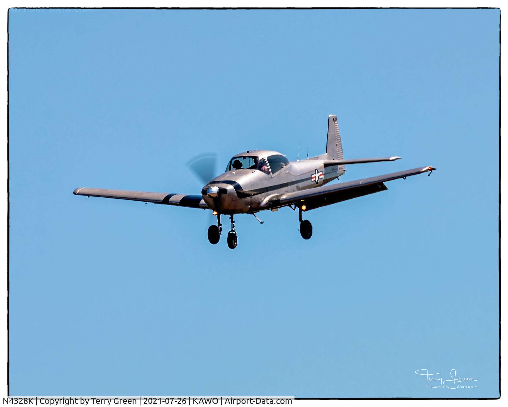 N4328K, 1948 Ryan Navion C/N NAV-4-1328, KAWO