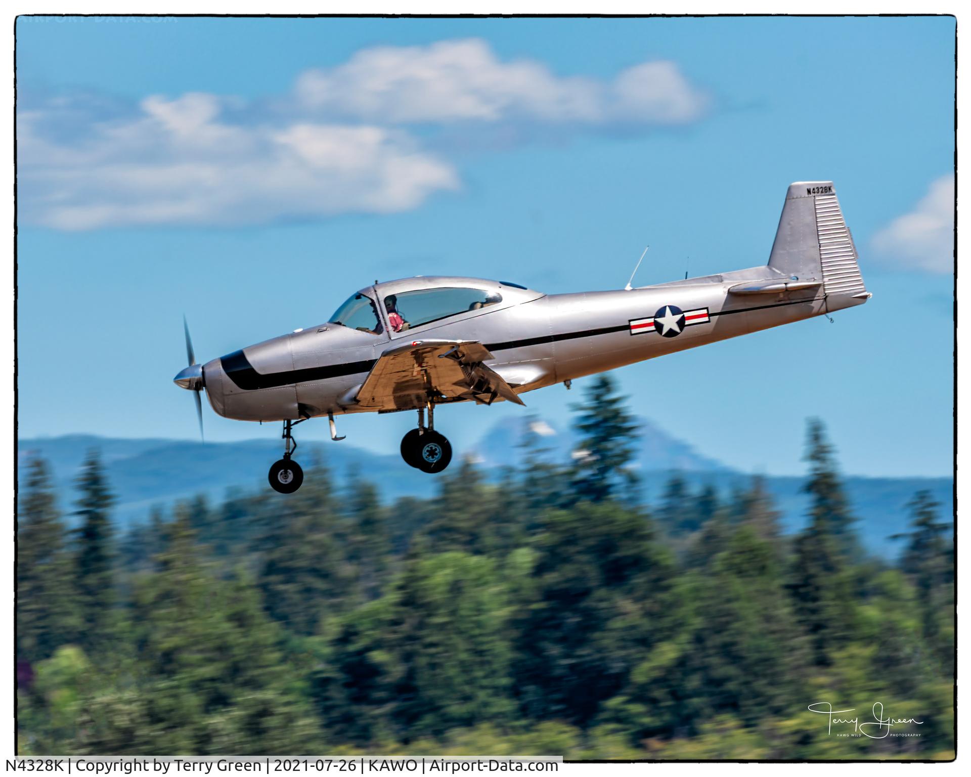 N4328K, 1948 Ryan Navion C/N NAV-4-1328, KAWO