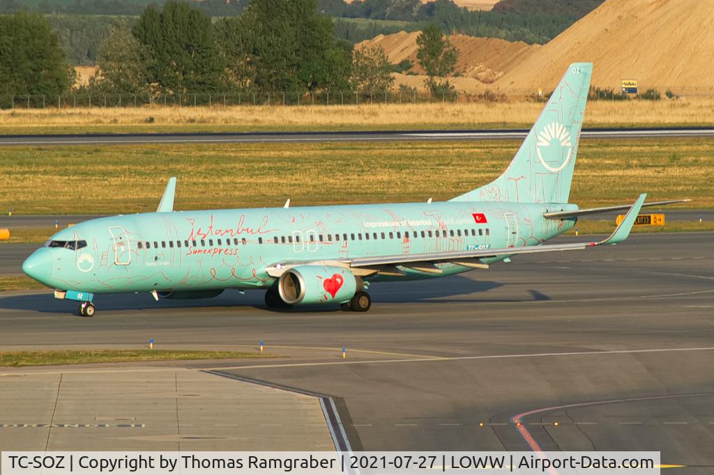 TC-SOZ, 2008 Boeing 737-8HX C/N 29649, SunExpress Boeing 737-800
