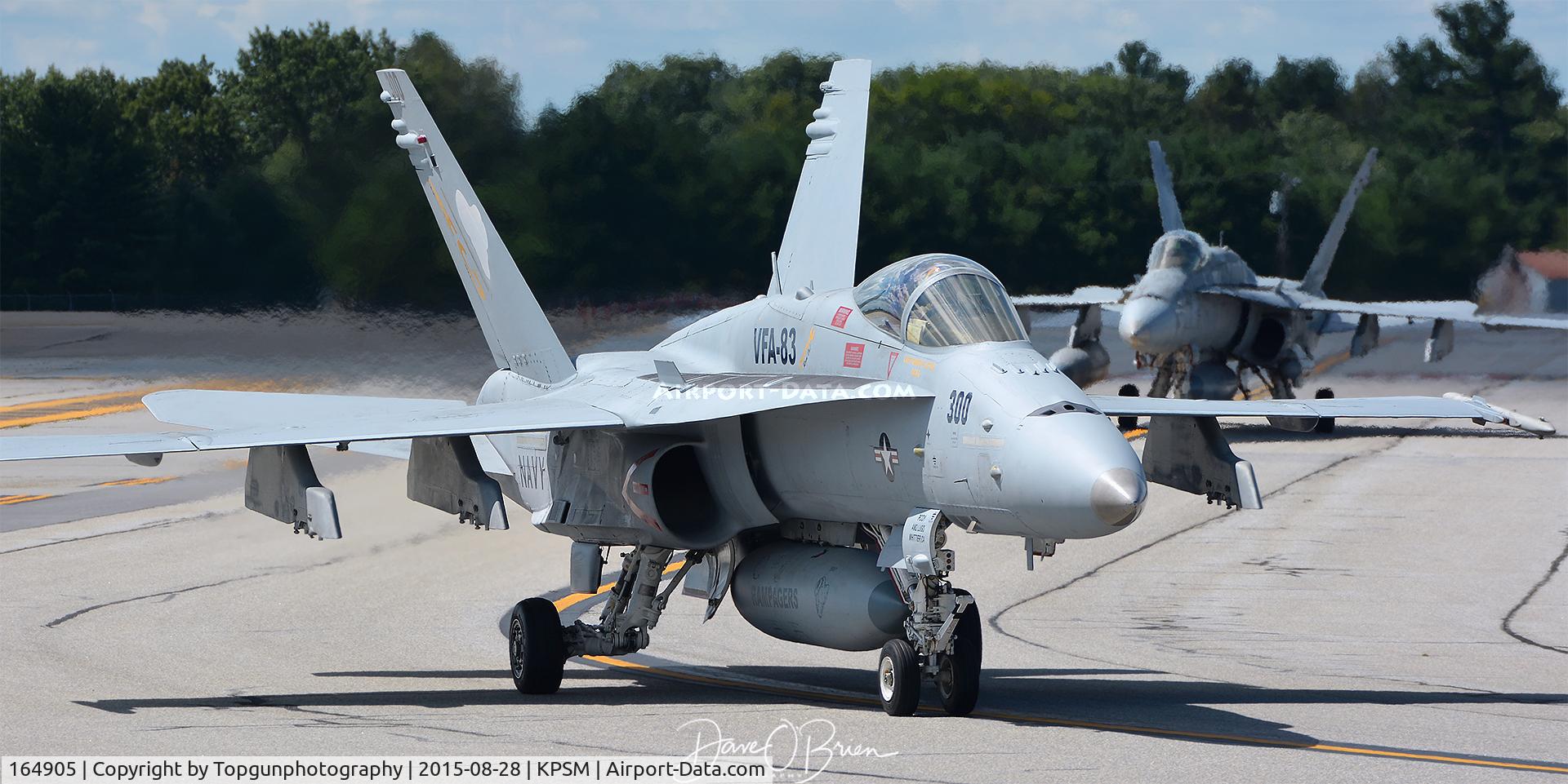 164905, McDonnell Douglas F/A-18C Hornet C/N 1237/C364, Back when this plane was with the VFA-83 Rampages