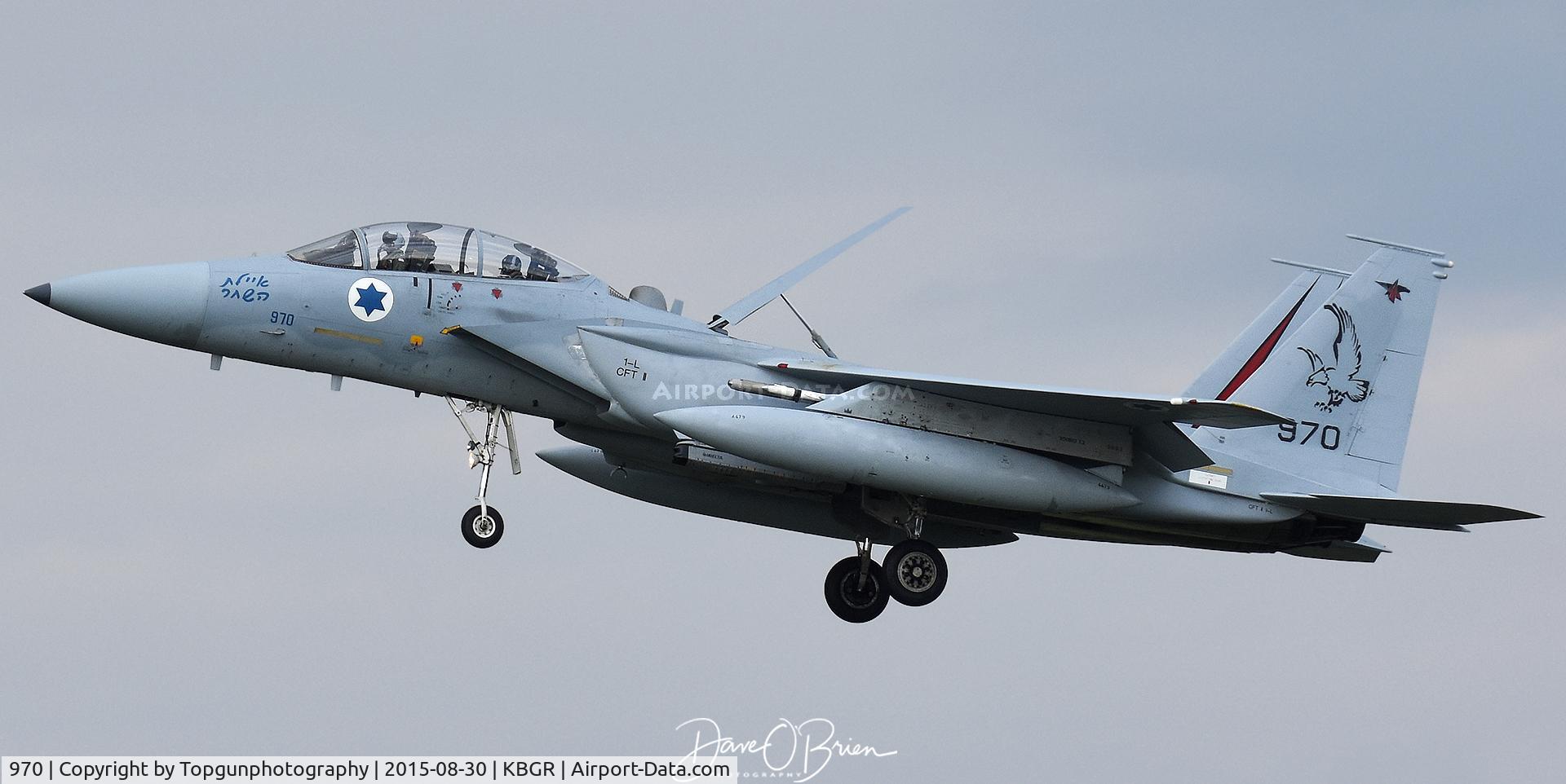 970, 1980 McDonnell Douglas F-15D Baz Eagle Eagle C/N 686/ID005, landing at BGR