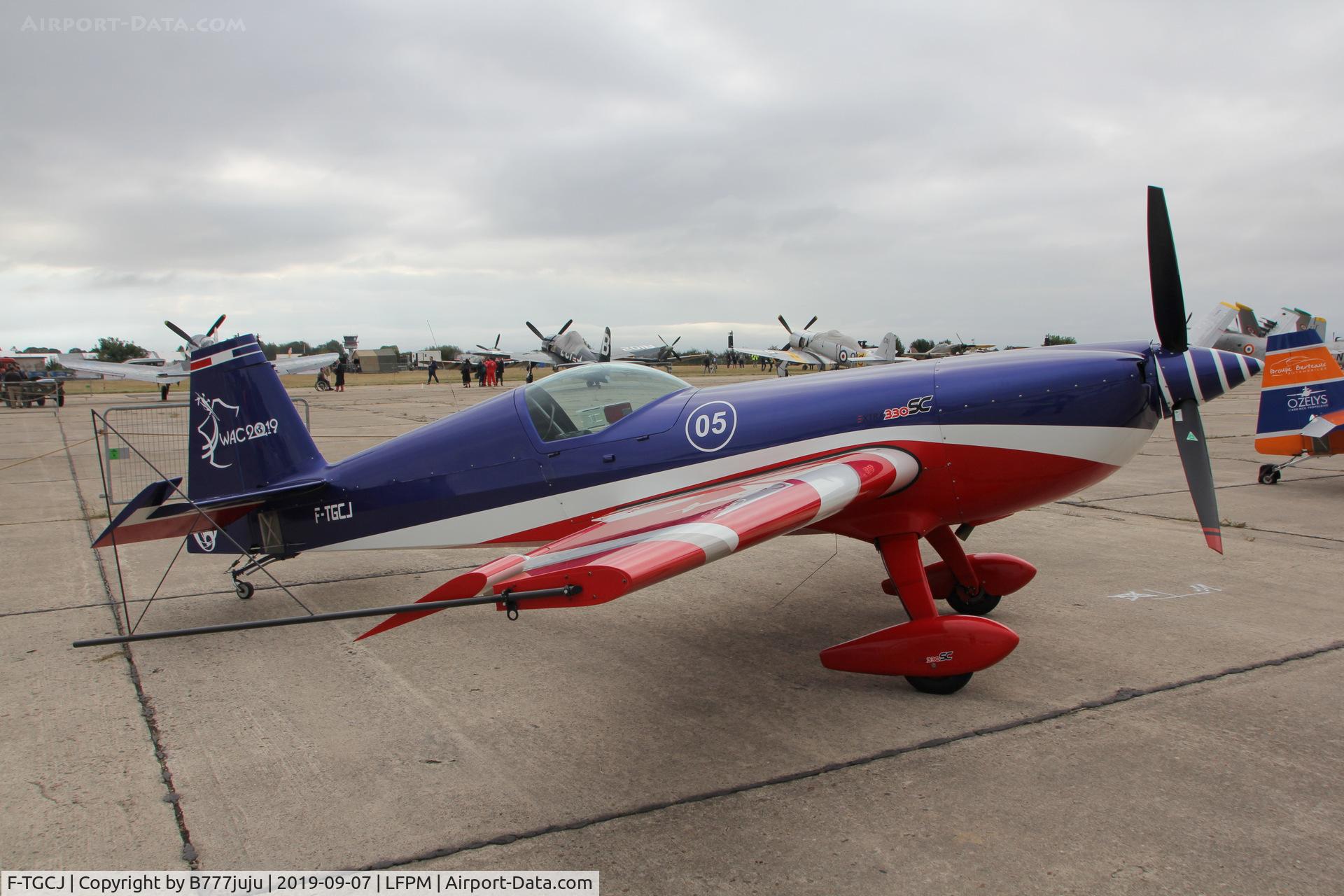F-TGCJ, Extra EA-330SC C/N 05, during Air Légende 2019