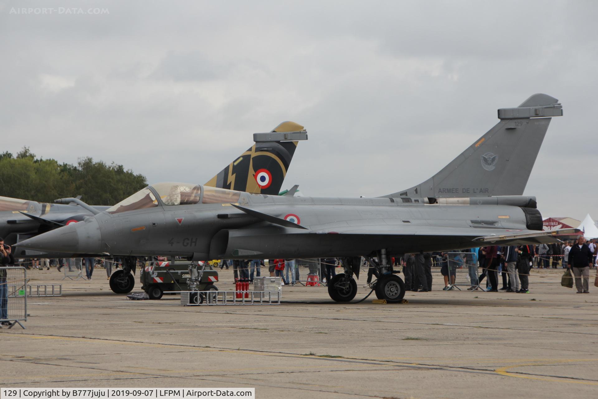 129, Dassault Rafale C C/N 129, during Air Légende 2019