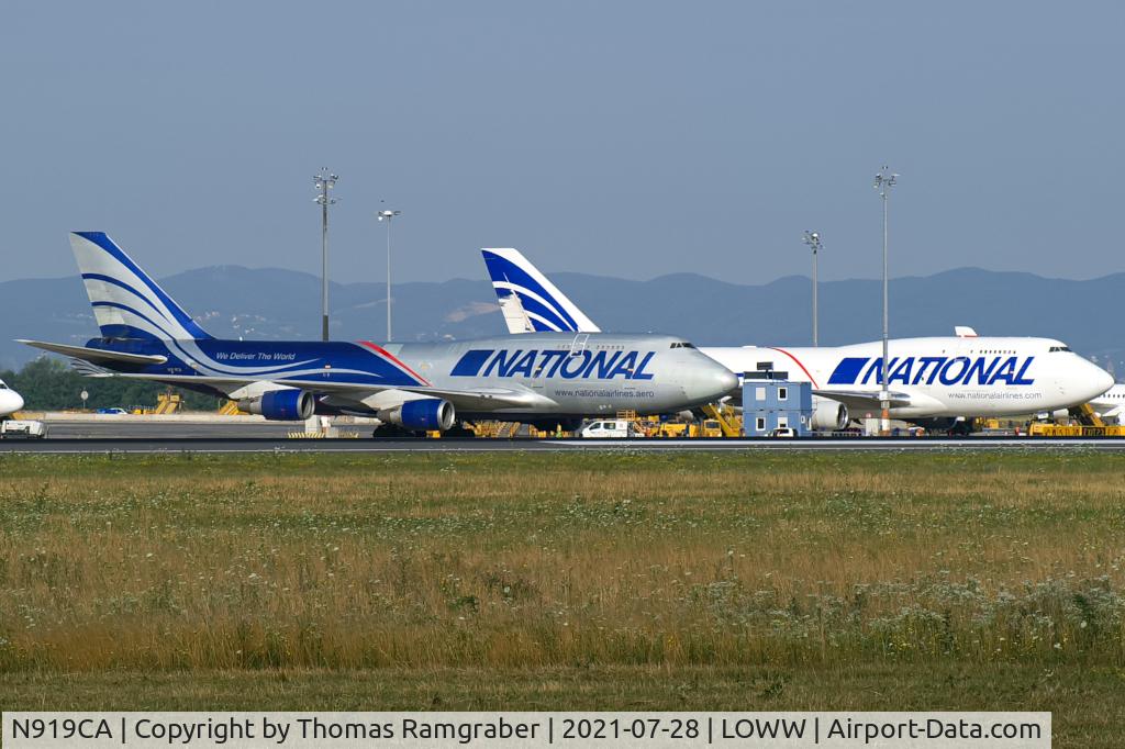 N919CA, 1991 Boeing 747-428M(BCF) C/N 25302, National Airlines Boeing 747-428(BCF) + N756CA