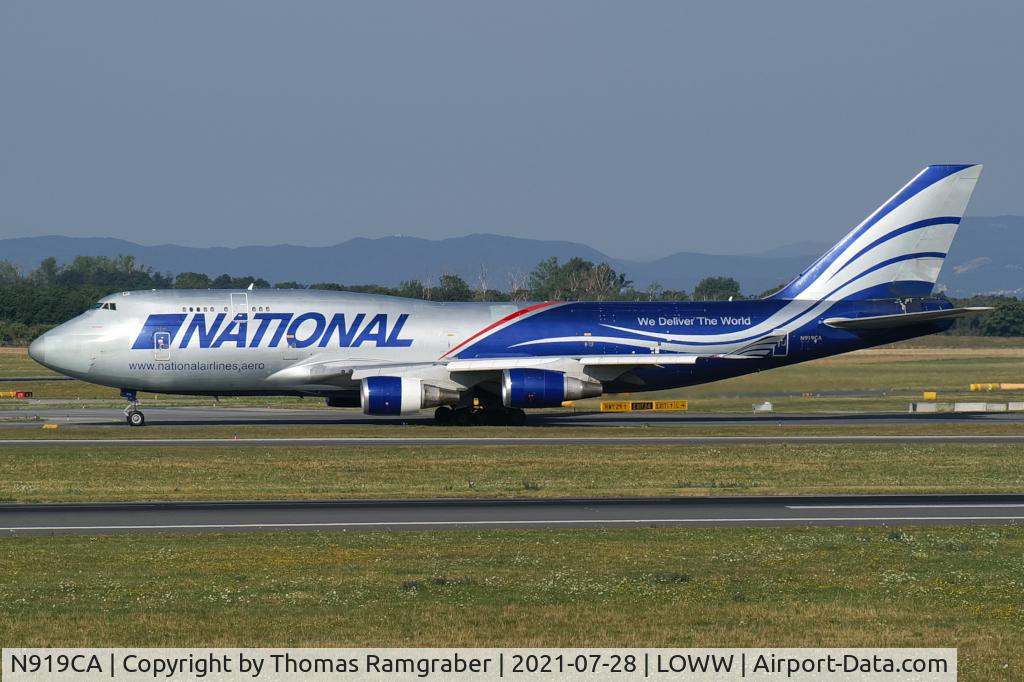 N919CA, 1991 Boeing 747-428M(BCF) C/N 25302, National Airlines Boeing 747-428(BCF)