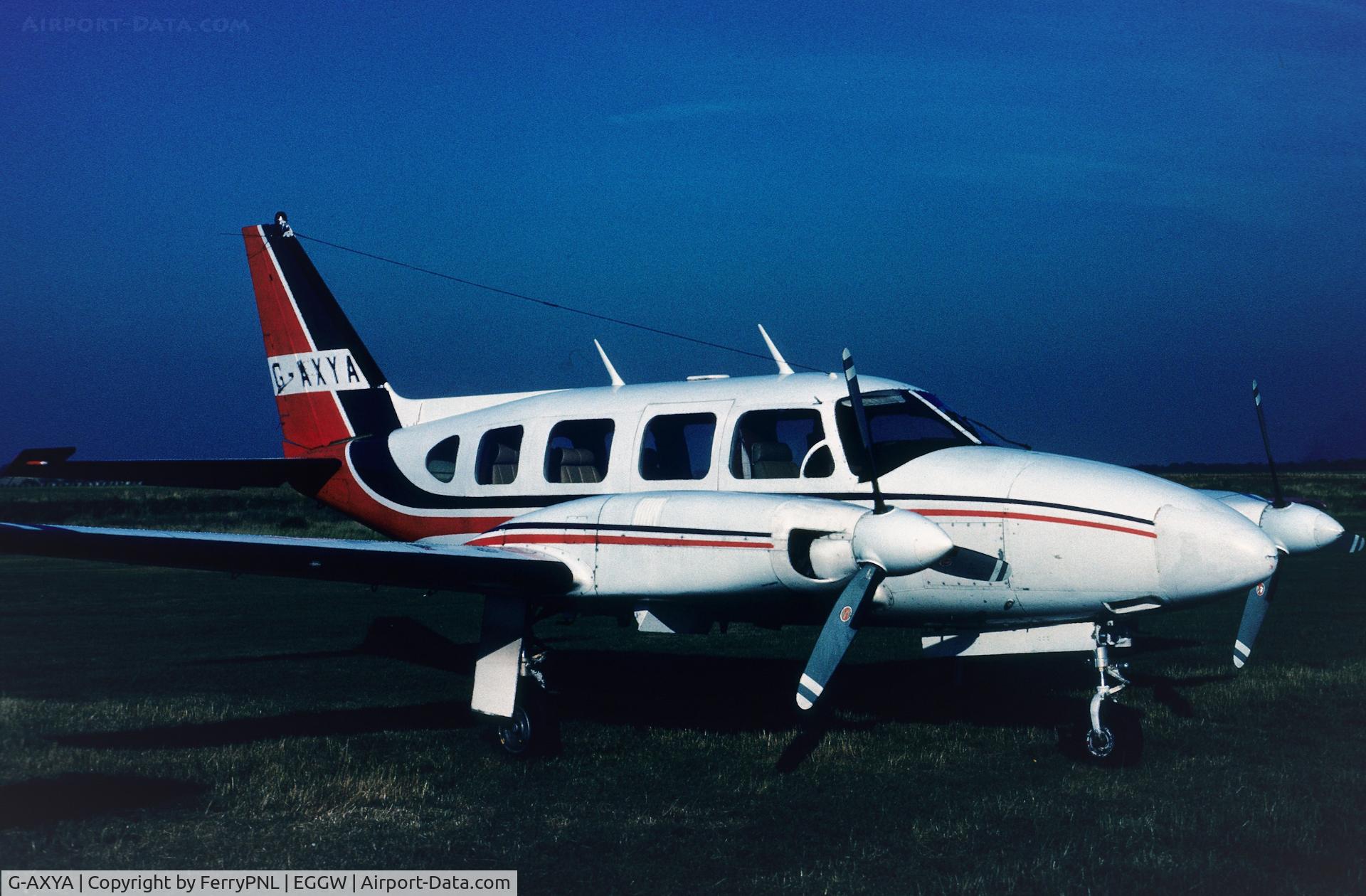 G-AXYA, 1970 Piper PA-31-310 Navajo C/N 31-632, Air Foyle PA31