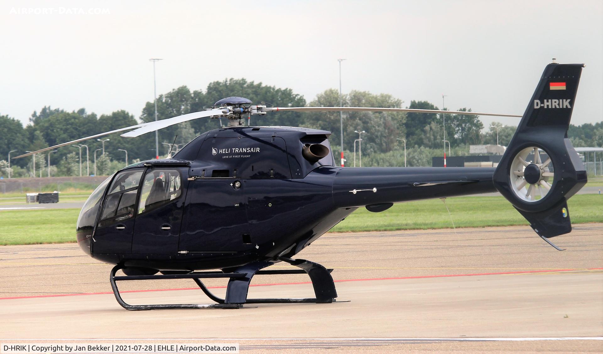 D-HRIK, 1999 Eurocopter EC-120B Colibri C/N 1038, Lelystad Airport