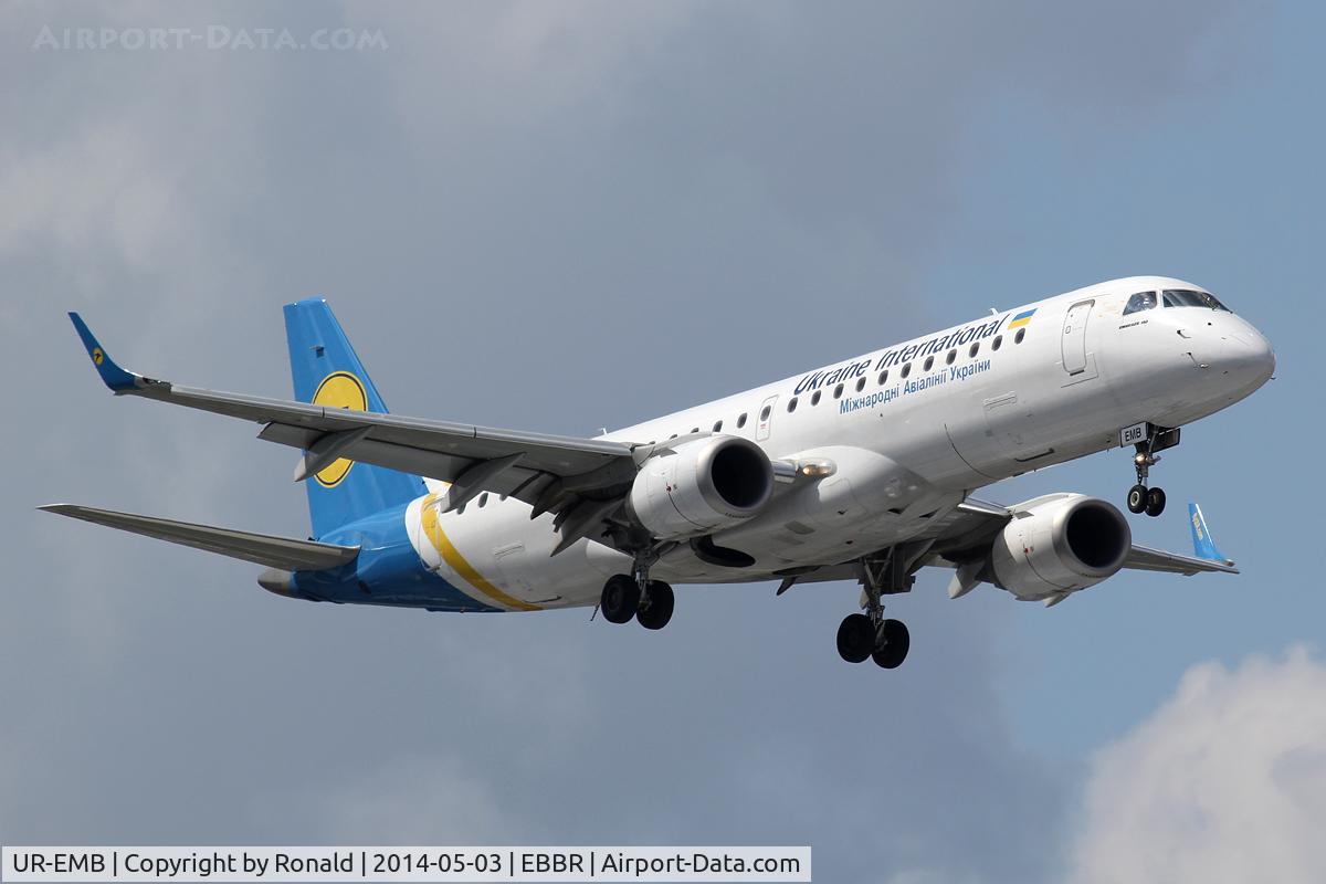 UR-EMB, 2012 Embraer 190STD (ERJ-190-100) C/N 19000501, at bru