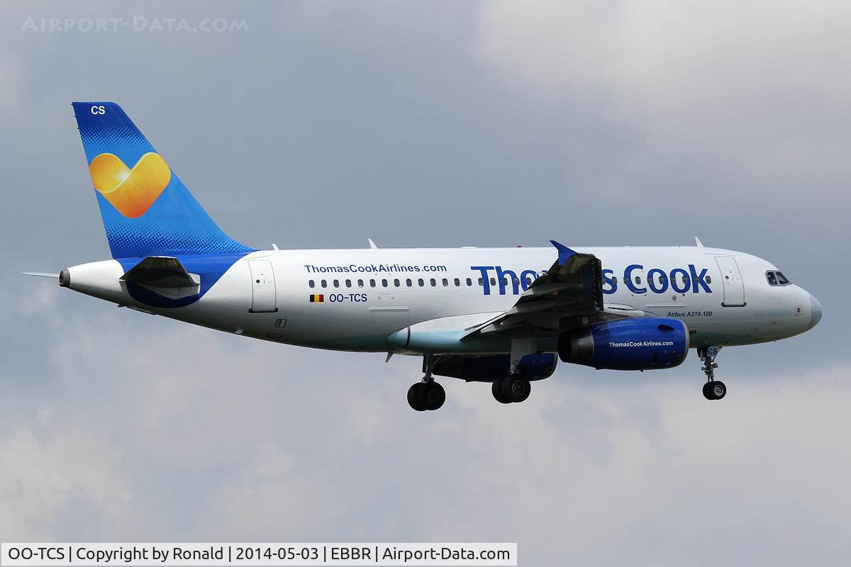 OO-TCS, 2004 Airbus A319-132 C/N 2362, at bru