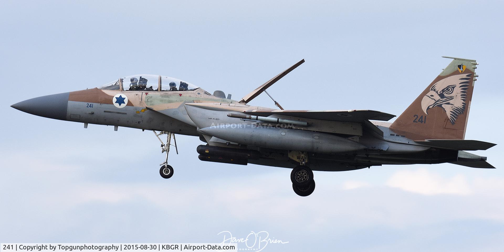 241, 1994 McDonnell Douglas F-15I Ra'am C/N 1308/I014, Israeli F-15