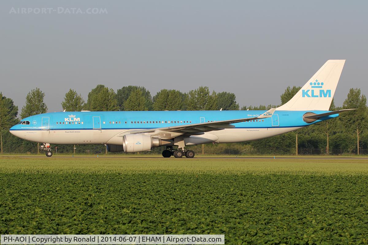PH-AOI, 2007 Airbus A330-203 C/N 819, at spl