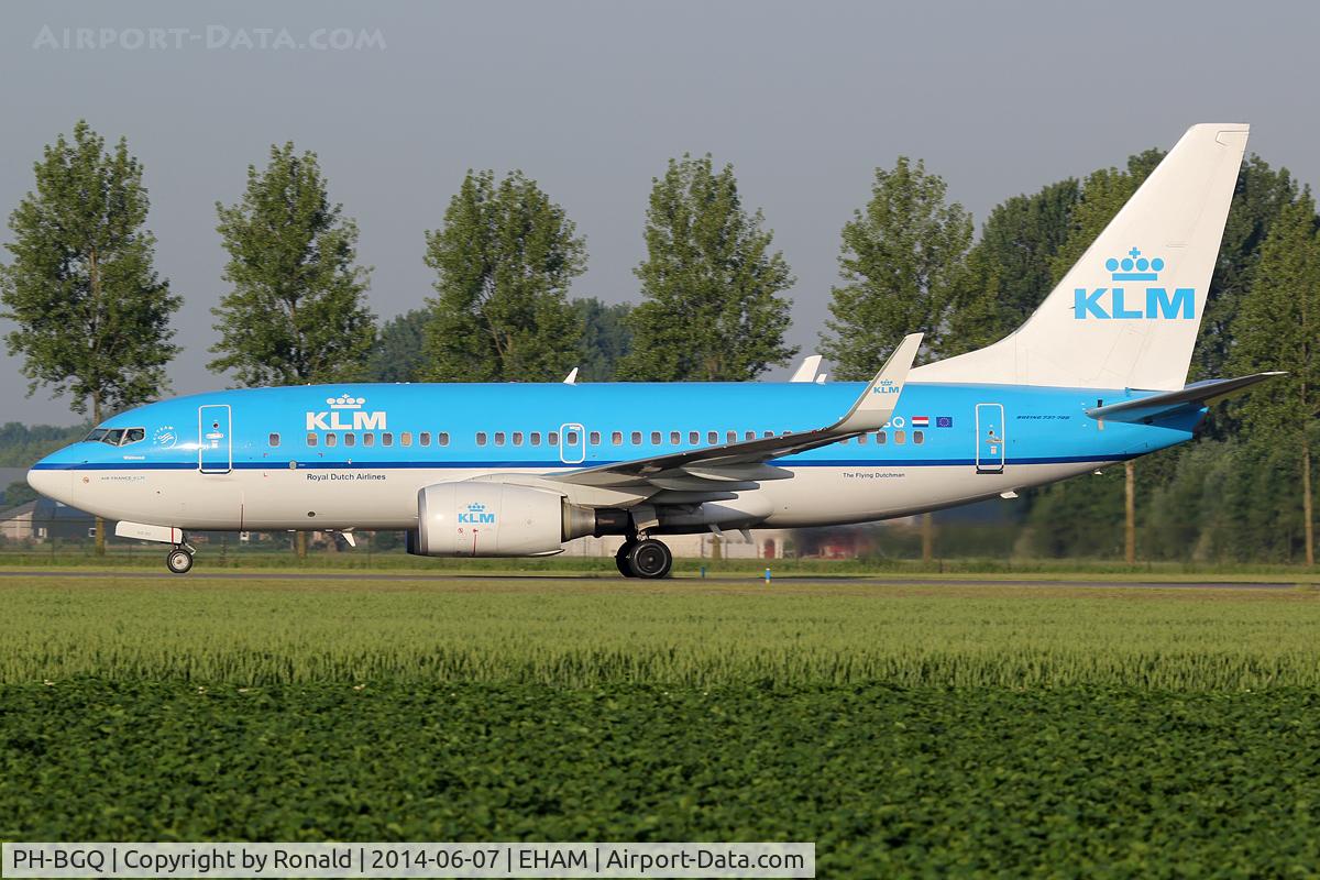 PH-BGQ, 2011 Boeing 737-7K2 C/N 39256, at spl