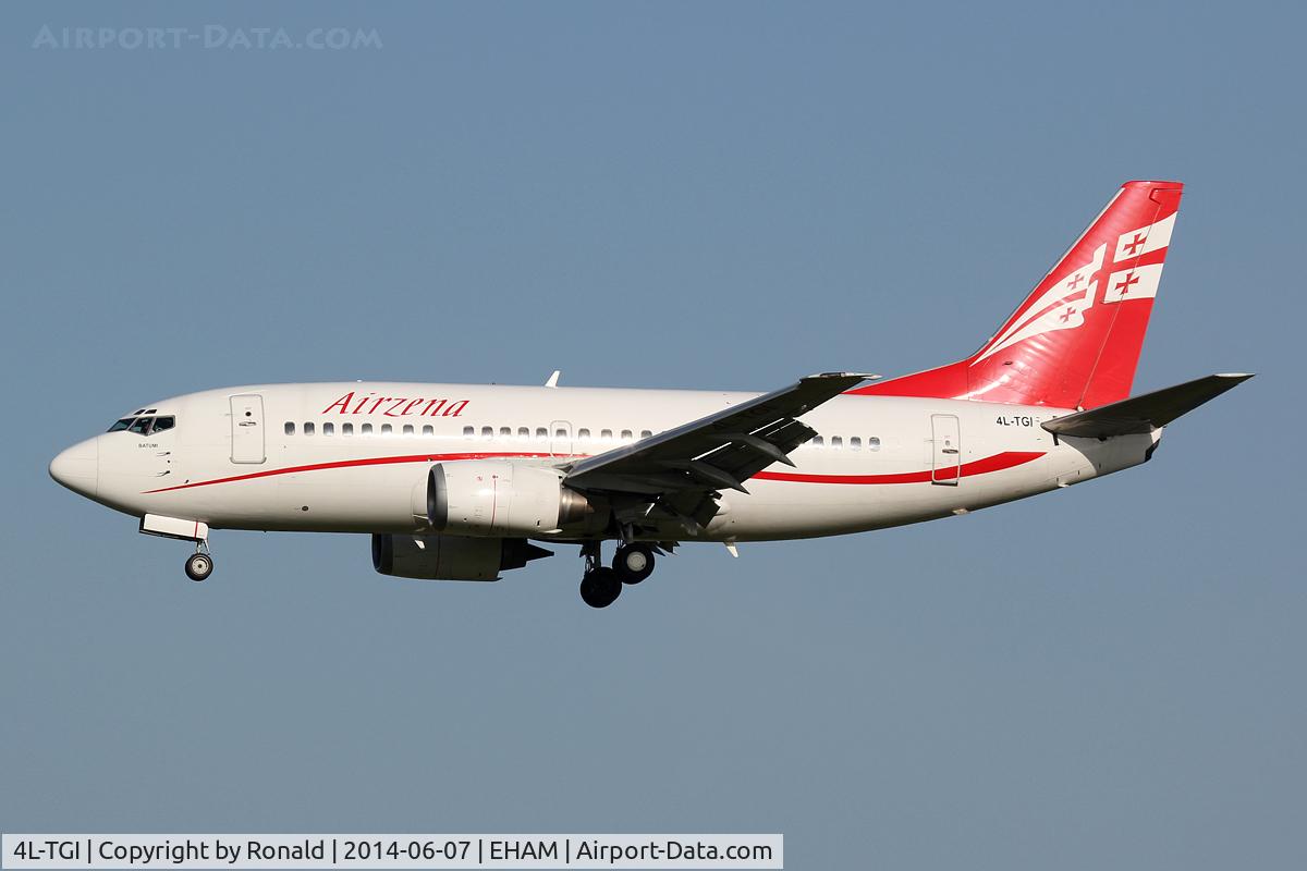 4L-TGI, 1996 Boeing 737-505 C/N 26336, at spl