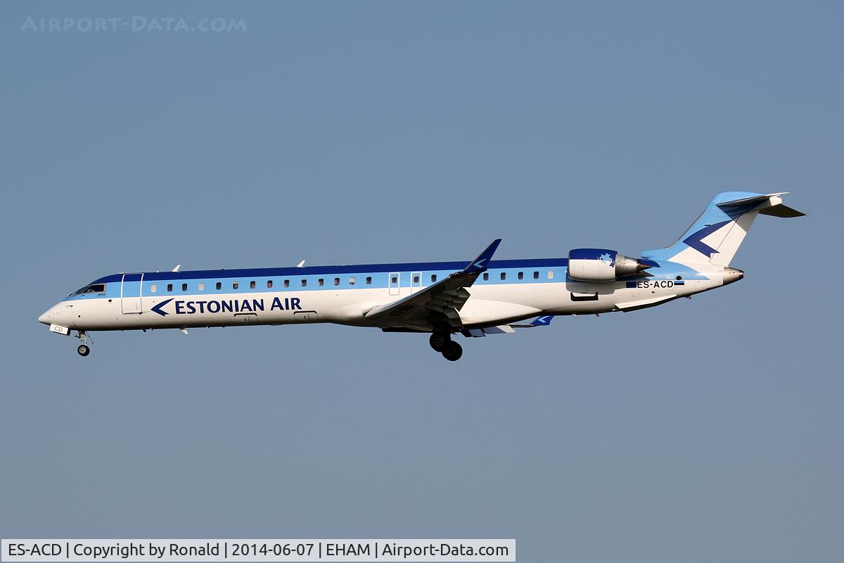 ES-ACD, 2011 Bombardier CRJ-900LR (CL-600-2D24) C/N 15276, at spl