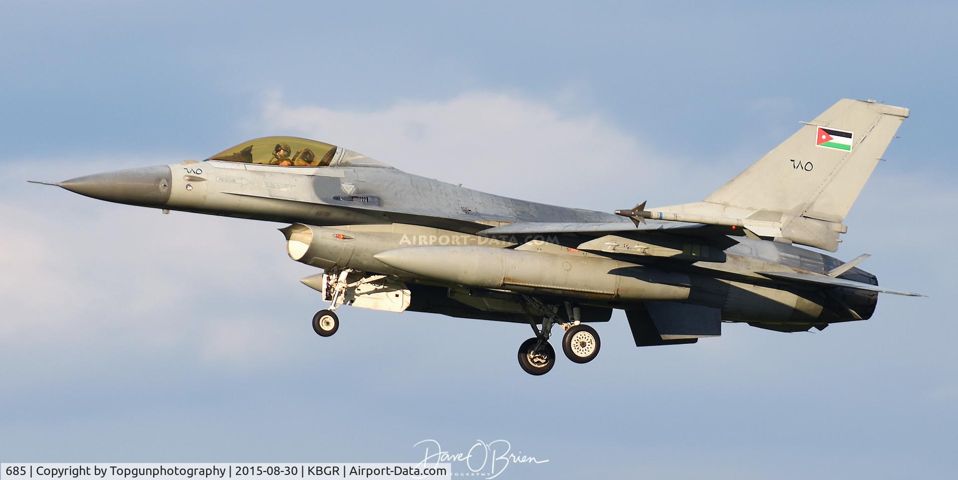 685, General Dynamics F-16AM Fighting Falcon C/N 61-474/M13-24, Jordan F-16