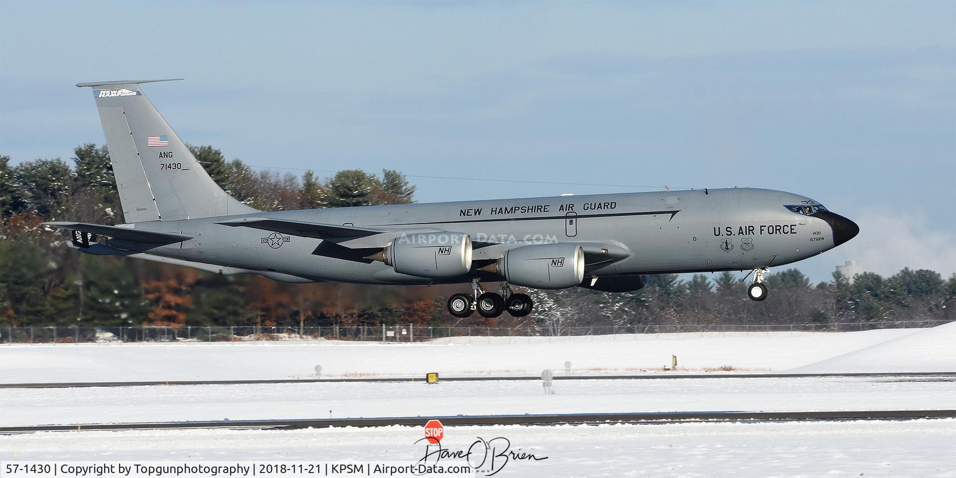 57-1430, 1957 Boeing KC-135R Stratotanker C/N 17501, Heritage Paint Scheme