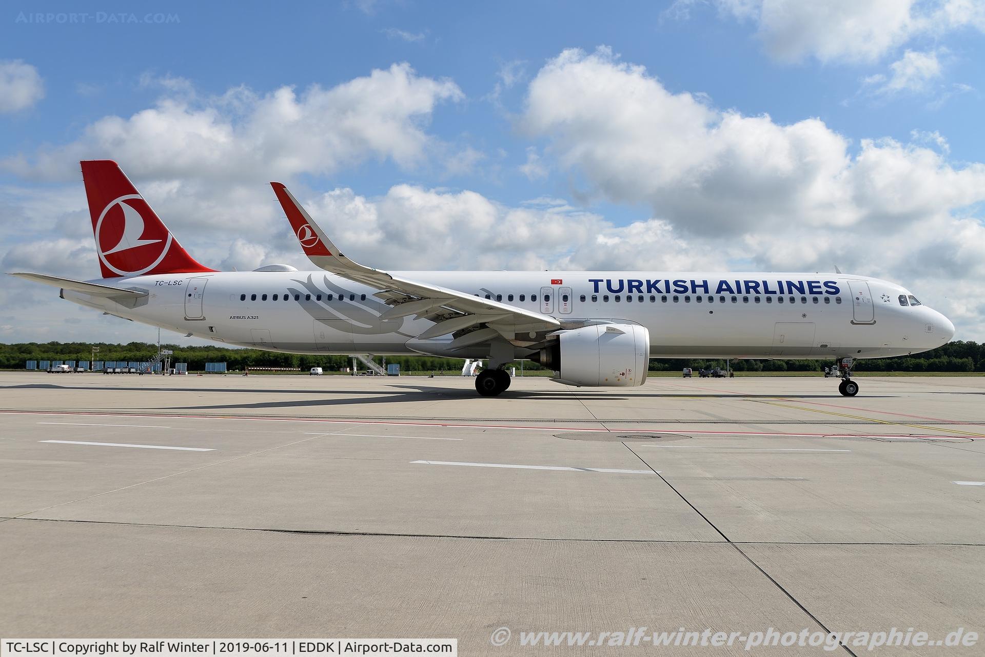 TC-LSC, 2017 Airbus A321-271NX C/N 8617, Airbus A321-271NX - TK THY THY Turkish Airlines - 8617 - TC-LSC - 11.06.2019 - CGN