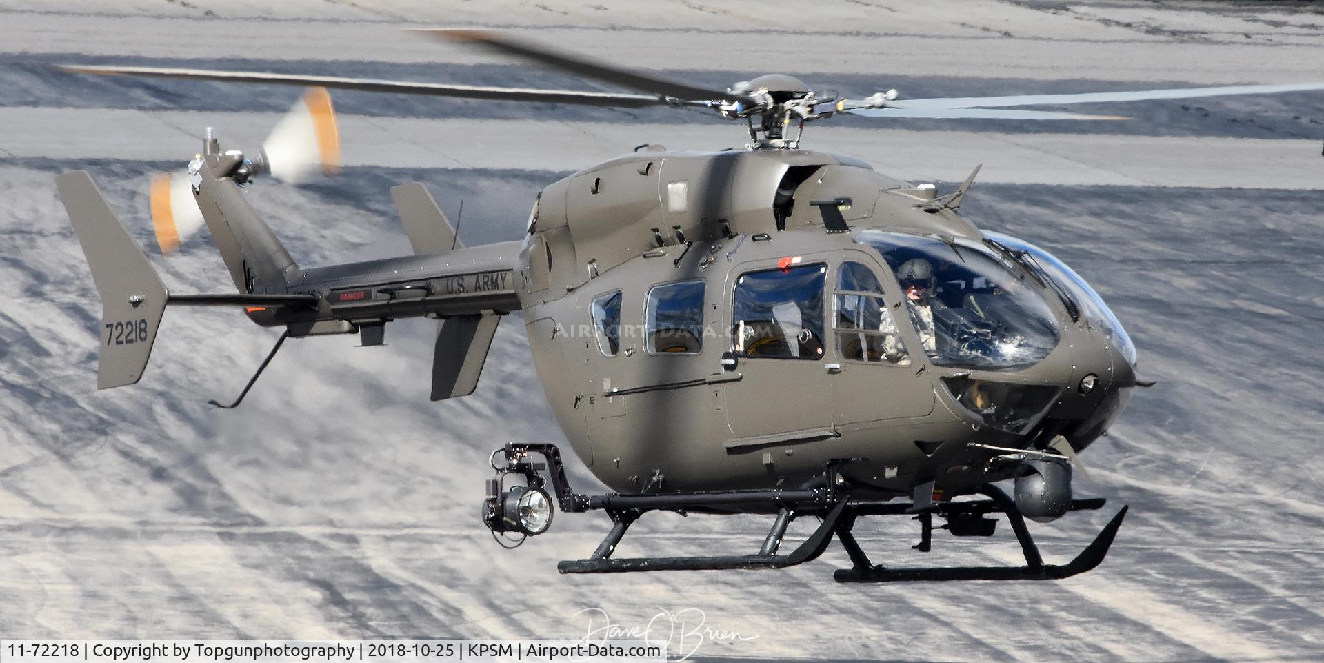 11-72218, 2011 Eurocopter UH-72A Lakota C/N 9490, NY ARNG Lakota air taxing to PCA