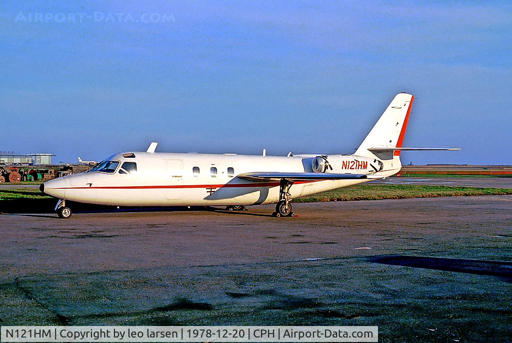 N121HM, Aero Commander 1121 Jet Commander C/N 18, Copenhagen 20.12.1978