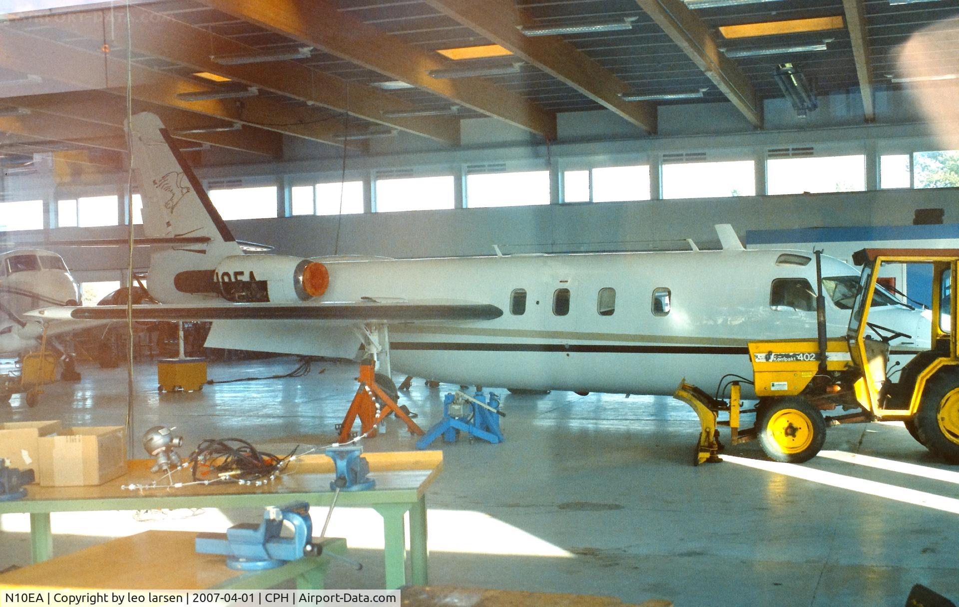 N10EA, Aero Commander 1121 Jet Commander C/N 39, Copenhagen Mechanics school Kastrup 1.4.2007
